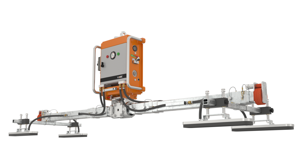 VIAVAC CladBoy vacuümheffer voor stalen dakplaten